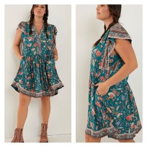 Anthropologie Zenia Mini Dress